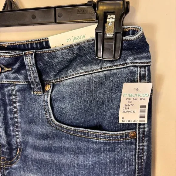 New Maurice's Everflex High Waisted Super Skinny Jeans 8 - Picture 5 of 7